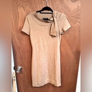NWT Banana Republic‎ Tan Merino Wool Dress Size M